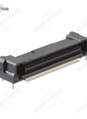 FX23-100S-0.5SH[连接器CONN RCPT 100POS R/A SMD GOLD]