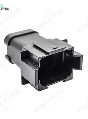 AT04-08PA-MMBLK[连接器CONN RCPT HSG 8POS 14-20AWG]