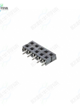 873401019[连接器CONN RCPT 10POS 0.079 GOLD SMD]