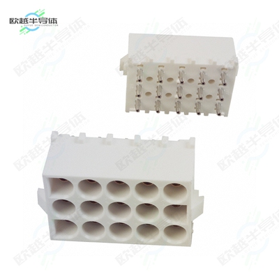 350738-4[连接器CONN HEADER VERT 15POS 6.35MM]