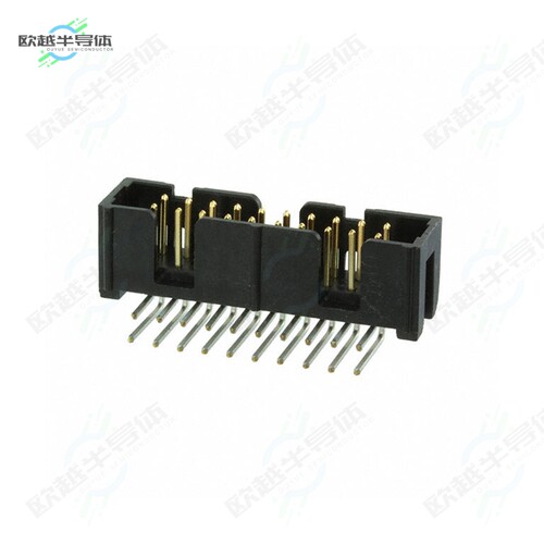 D2520-5002-AR[连接器CONN HEADER R/A 20POS 2.54MM]