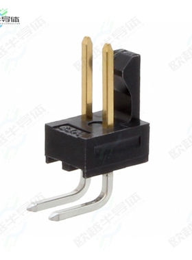 1718571002[连接器CONN HEADER R/A 2POS 2.54MM]