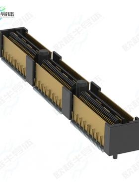 QFSS-064-04.25-L-D-DP-A[连接器.635MM DOUBLE ROW SHIELDED TER