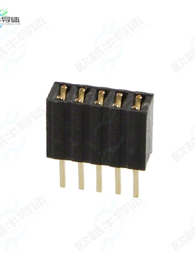 M52-5000545[连接器CONN RCPT 5POS 0.05 GOLD PCB]
