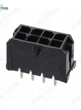 430450829[连接器CONN HEADER VERT 8POS 3MM]