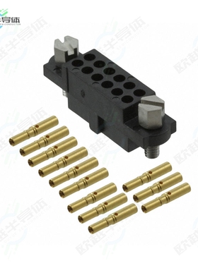 M80-4611205[连接器CONN RCPT 12POS CRIMP 24-28AWG]