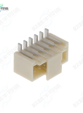 G886B06001TEU[连接器WAFER 1.5MM PITCH STR SMT,1X6PIN]