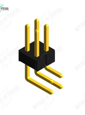 PHED-RS004G1ABOGA-C006[连接器MALE HEADER RIGHT ANGLE THROUGH