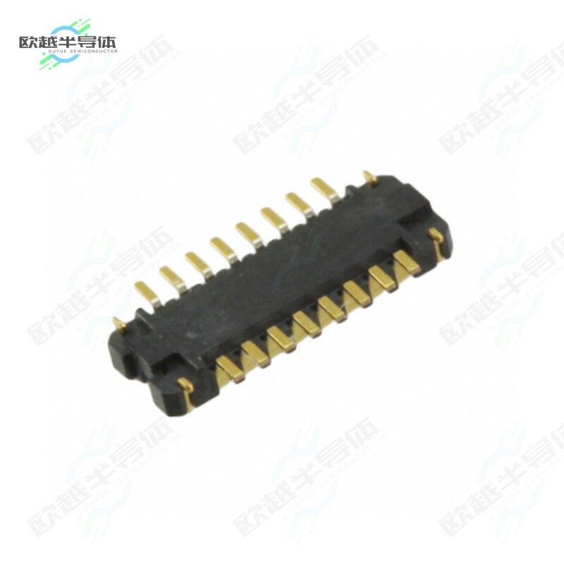 BM10B(0.8)-16DP-0.4V(51)[连接器CONN HDR 16POS SMD GOLD]