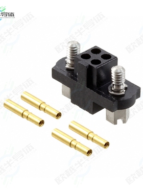 M80-4600405[连接器CONN RCPT 4POS CRIMP 22AWG GOLD]