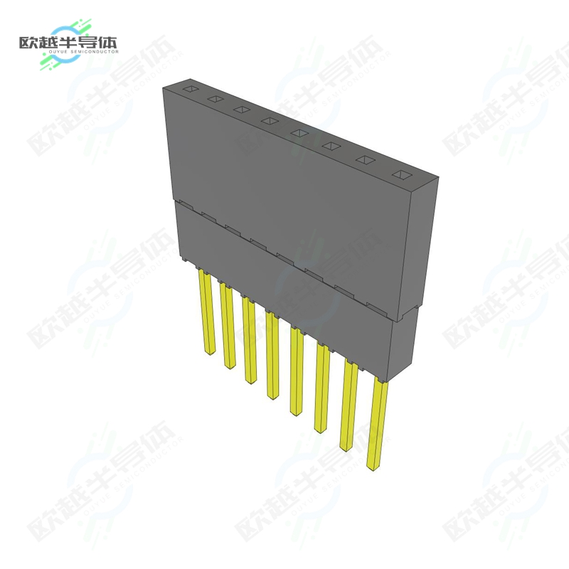 ESQ-108-24-G-S[连接器CONN SOCKET 8POS 0.1 GOLD PCB]