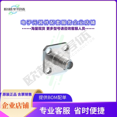 RFSSMAA4JCCA[连接器CONN SSMA J FLNG MNT 4HOLE]