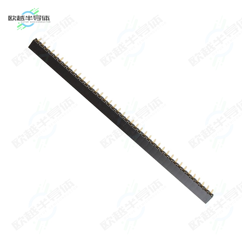 HDR100IMP40F-G-RA-TH[连接器CONN HDR 40POS 0.1 GOLD PCB R/A]