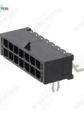 662014230822[连接器CONN HEADER SMD R/A 14POS 3MM]