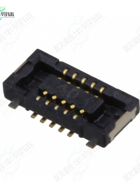 AXE510127[连接器CONN SOCKET 10POS SMD GOLD]