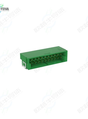 374319-E[连接器MAXIBR M 20POS RA SMT GRN]