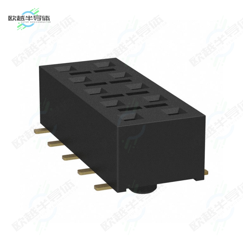HLE-105-02-G-DV-BE-A-K-TR[连接器CONN RCPT 10POS 0.1 GOLD SMD
