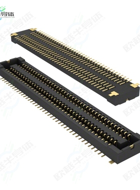 AXT580124A[连接器CONN SOCKET 80POS SMD GOLD]