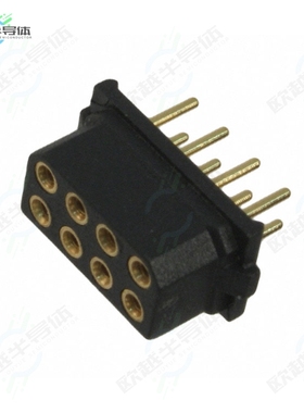 M80-8870805[连接器CONN RCPT 8POS 0.079 GOLD PCB]