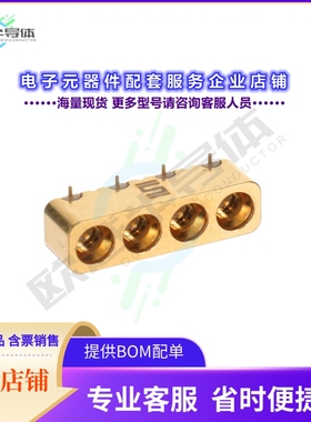 GPPB-PF-1-04-EG-ST-SM-1N[连接器CONN SMPM PLUG 4POS GOLD SMD]