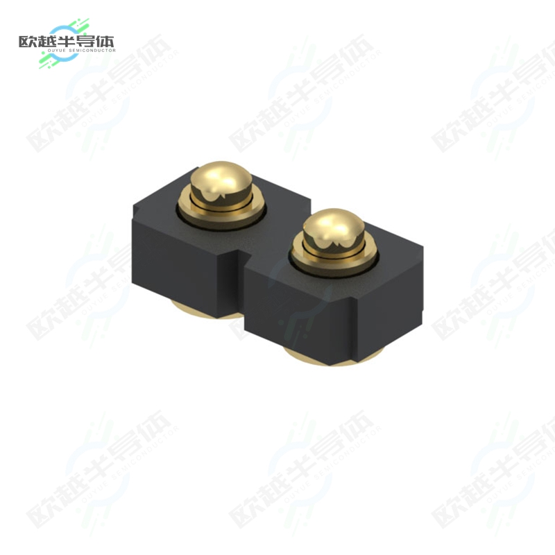 815-22-002-30-001101[连接器CONN SPRING PISTON 2POS SMD]