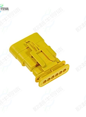 348996110[连接器1.2MM SLD ASSY BLD 1X6 11CS YEL]