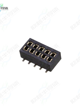 M50-3150542[连接器CONN RCPT 10POS 0.05 GOLD SMD]