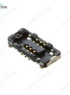 AXG106144A[连接器CONN SOCKET 6POS SMD GOLD]