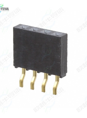 SMH-104-02-G-S[连接器CONN RCPT 4POS 0.1 GOLD SMD R/A]