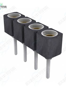 311-83-104-41-001101[连接器CONN SOCKET 4POS 0.1 GOLD PCB]