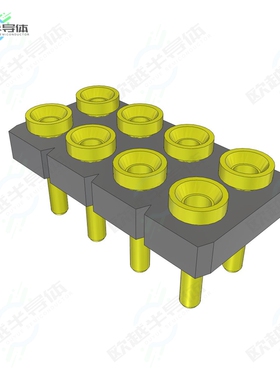 SDL-104-G-12[连接器CONN RCPT .100 8POS DUAL GOLD]