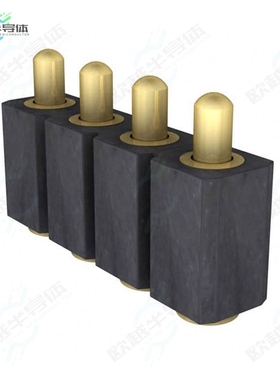 811-SS-004-30-675101-CLIP[连接器CONN SPRING PISTON 4POS SMD,