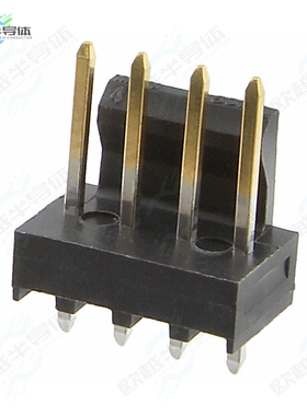 1718561004[连接器CONN HEADER VERT 4POS 2.54MM]