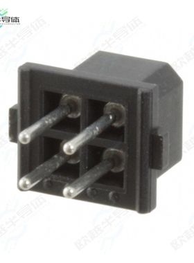 M80-8500442[连接器CONN RCPT 4POS 0.079 GOLD PCB]