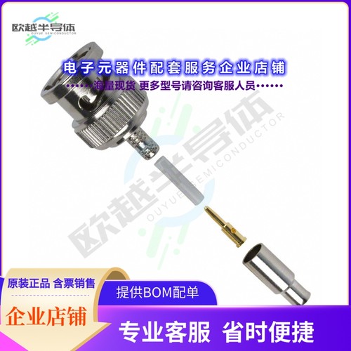 112512[连接器CONN BNC PLUG STR 50 OHM CRIMP]