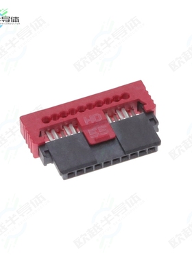 234465-E[连接器10-PIN, FEMALE,IDC2426POSITIVER/]