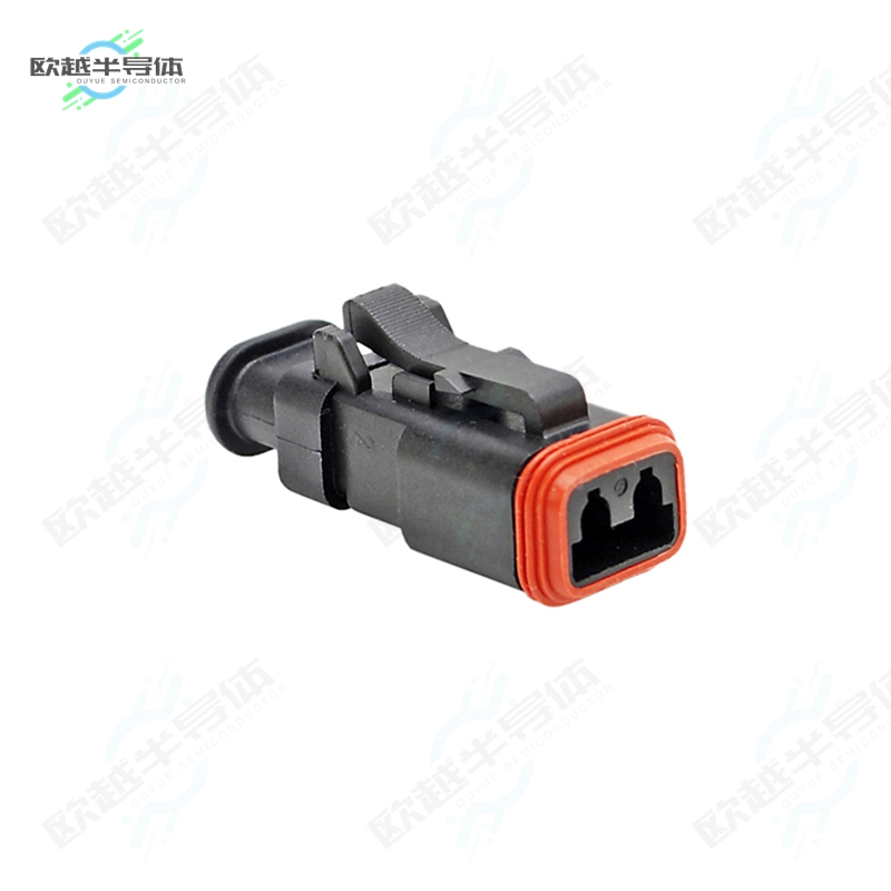 AT06-2S-SR01BLK[连接器CONN PLUG HSG 2POS STRAIN RELIEF]