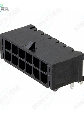 66201221022[连接器CONN HEADER R/A 12POS 3MM]