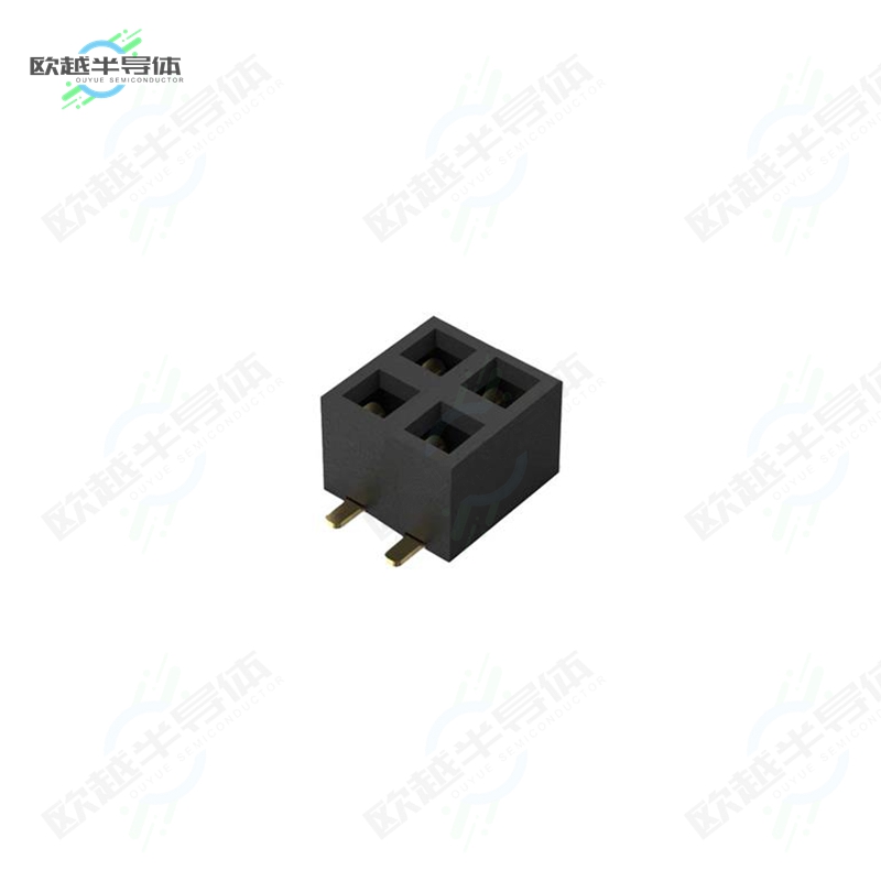 BF080-04-A-0-L-C[连接器4POS, 2MM PITCH SOCKET, DIL, SMT]