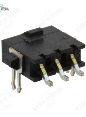 2-1445099-3[连接器CONN HEADER SMD R/A 3POS 3MM]