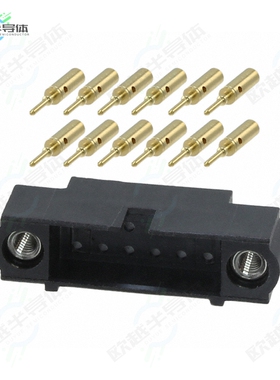 M80-5611205[连接器CONN HEADER 12POS CRIMP 24-28AWG]