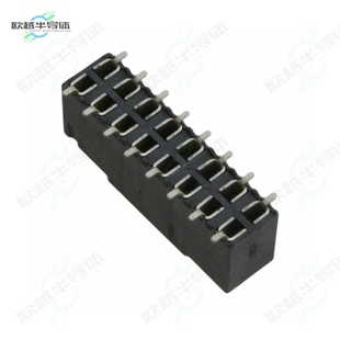 963216-2000-AR-PR[连接器CONN RCPT 16POS 0.1 GOLD SMD]