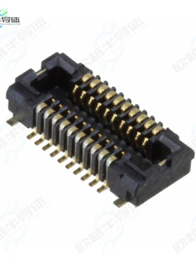 AXT320124A[连接器CONN SOCKET 20POS SMD GOLD]