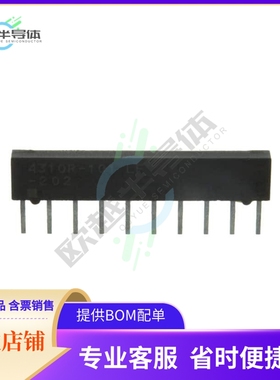 4310R-R2R-103LF【RES NTWRK 16 RES MULT OHM 10SIP】