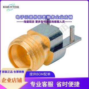 SMPM 3211 连接器THREADED EDGE LAUN PCB 40170 MALE