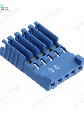 281786-5[连接器CONN PLUG 5POS IDC 26-28AWG TIN]