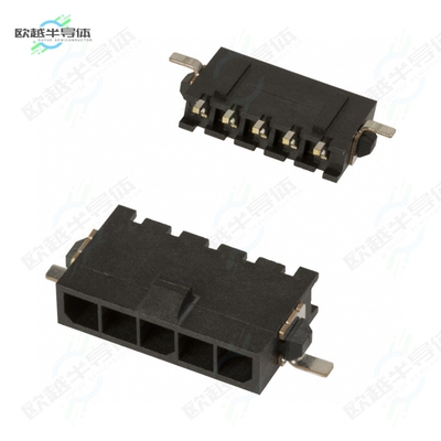 2-1445091-5[连接器CONN HEADER SMD R/A 5POS 3MM]