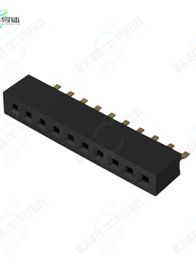 BC075-10-A-L-A[连接器10POS 1.0MM PITCH SOCKET, SIL, S]