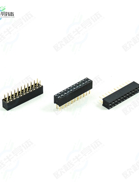 2141-2X10G00SA[连接器PCB SOCKET, DOUBLE ROW 20 PINS,]
