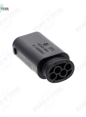 1-967584-1[连接器CONN PLUG HSG 4POS BLACK]
